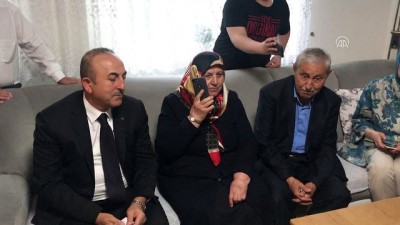 Çavuşoğlu, Genç ailesini Cumhurbaşkanı Erdoğan ile görüştürdü - SOLİNGEN