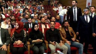  Diriliş Ertuğrul dizisinin oyuncuları Sakarya’da söyleşiye katıldı 