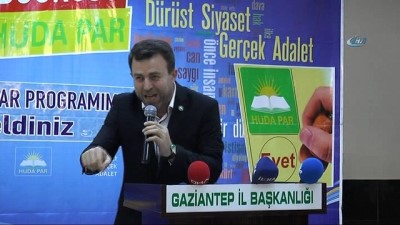  Hüdapar Gaziantep adaylarını tanıttı 