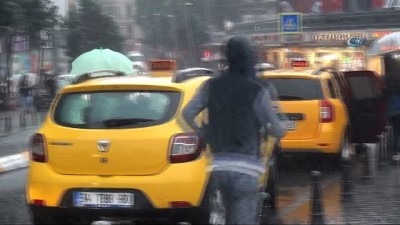 siddetli yagis -  İstanbul'da şiddetli yağmur etkili oluyor Videosu