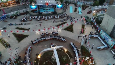 iftar sofrasi -  - Şahinbey belediyesinden kardeşlik köprüsü Videosu