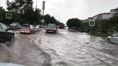 Şiddetli yağış hayatı olumsuz etkiledi (2) - ANKARA