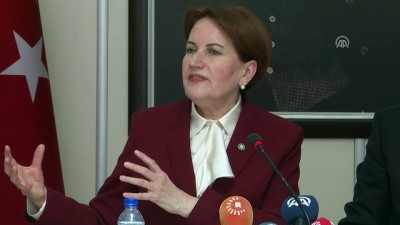 Akşener: 'Bu seçimi biz getirmedik ama gelişine de itiraz etmedik' - ANKARA 