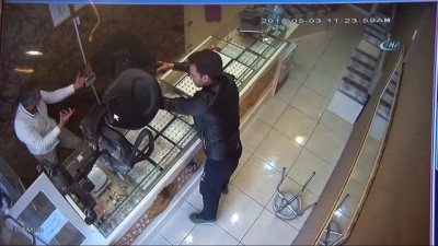 gram altin -  Arnavutköy’deki silahlı kuyumcu soygunu kamerada Videosu