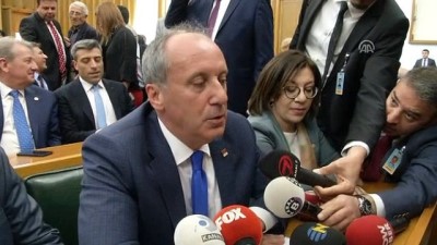 grup toplantisi - CHP'li İnce, cumhurbaşkanı adayı olacağına ilişkin iddialara cevap verdi - TBMM  Videosu