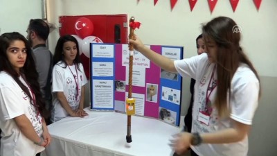 engelli vatandas - Görme engelliler için sensörlü baston - SİİRT  Videosu