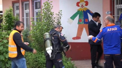  Okuldaki koku üzerine ekipler ölçüm yaptı