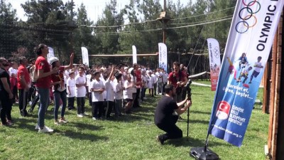 milli guresci - Olimpik Gün coşkusu Gaziantep'te yaşandı (2) Videosu