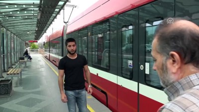 yagmurlu - Tramvaydaki insanlık dersi - SAMSUN Videosu