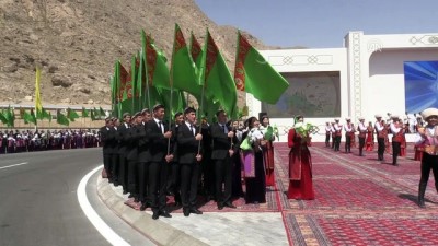 gocmen kus - Uluslararası Türkmenbaşı Limanı Açılış Töreni - AŞKABAT  Videosu