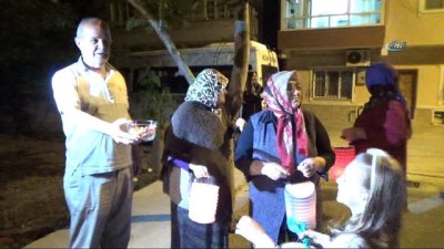kandil gecesi -  Bafra'da mahalle sakinleri 600 yıllık geleneği yaşatıyor  Videosu
