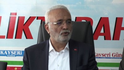 genel baskan adayi - Elitaş: '(CHP'nin seçim ittifakı ile ilgili AYM'ye başvurusu) Tükürdüklerini yalamak zor gelir' - KAYSERİ Videosu