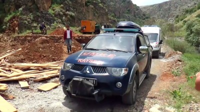 kaya dustu - Maden ocağında göçük: 1 ölü - KAYSERİ  Videosu