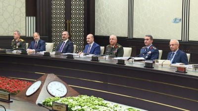  Parlamenter sistemin olağan son MGK'sı Beştepe'de toplandı