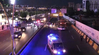 insaat iscileri - Başkentte metro inşaatında vinç kazası - ANKARA Videosu