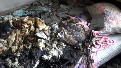 molotof kokteyli -  Kaynanasının evini molotofla yaktı  Videosu