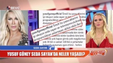 seda sayan - Seda Sayan'dan ''Yusuf Güney'' açıklaması!  Videosu