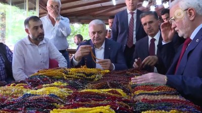 kitlama - Başbakan Yıldırım'dan Ulus esnafına ziyaret (2) - ANKARA Videosu