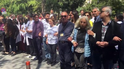 oturma eylemi - Cerrahpaşa Tıp Fakültesi'nin İÜ'den ayrılması - İSTANBUL Videosu