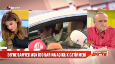 Defne Samyeli, aşk iddialarına açıklık getirmedi 