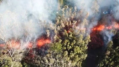buyuk ada - Hawaii’de yanardağ alarmı  Videosu