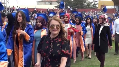 mezuniyet toreni - Hitit Üniversitesinde mezuniyet töreni - ÇORUM Videosu