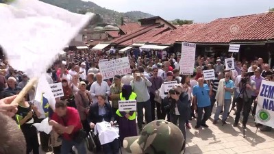 Saraybosna'da eski Boşnak generale destek mitingi - SARAYBOSNA