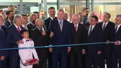 Cumhurbaşkanı Erdoğan, Osman Ulubaş Fen Lisesinin açılışı yaptı (1) - KAYSERİ