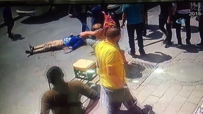  Fatih’te dehşet dolu anlar kamerada 