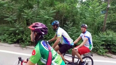 uludag -  Görmeden Uludağ’a pedalladılar  Videosu