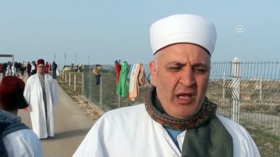 benzerlik - Samiriler, kutsal kabul ettikleri Gerizim Dağı'na çıkarak hacı oldu - NABLUS Videosu