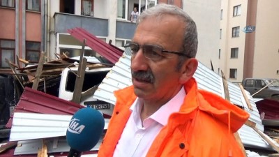  Artvin Belediye Başkan Yardımcısı Erkan Yazan: 'Fırtına nedeniyle maddi hasar oluştu; Tek sevindirici yanı herhangi bir can kaybı ve yaralanmanın olmaması'