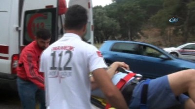  Fethiye'de yağmur kazaya neden oldu; 4 yaralı