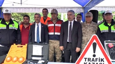 otobus kazasi -  Gaziantep’te Trafik haftası etkinliği  Videosu