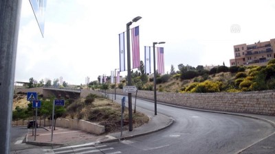 İsrail, Kudüs'te 'ABD Büyükelçiliği' binasını gösteren adres levhaları yerleştirdi - KUDÜS