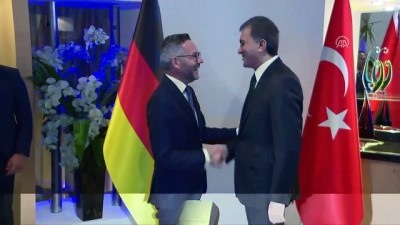 AB Bakanı Çelik, Almanya’nın Avrupa İşlerinden Sorumlu Devlet Bakanı Roth ile çalışma yemeğinde buluştu - ANKARA 