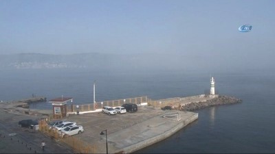 feribot seferleri -  Çanakkale Boğazı sis sebebiyle kapatıldı  Videosu