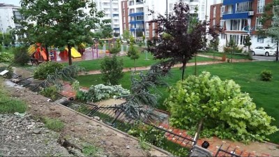 istinat duvari -  Batman’da bir sitenin istinat duvarı çöktü Videosu