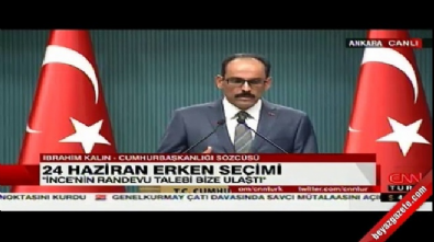 muharrem ince - 'Erdoğan - İnce birkaç güne görüşebilir'  Videosu