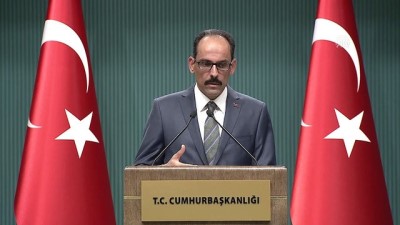 Kalın: '(İnce'nin Erdoğan'dan randevu talebi) Önümüzdeki birkaç gün içinde bu olabilir' - ANKARA 