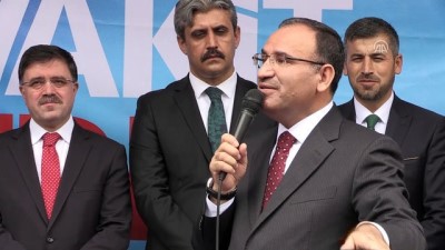 Bozdağ: ”Halk adamı seçim vakti bisiklete binerek olunmaz'- YOZGAT 