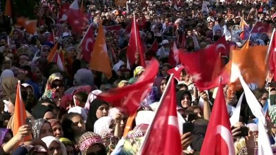 gine - Cumhurbaşkanı Erdoğan: '24 Haziran için kendisine değil başka partilere başka adaylara destek isteyenler var' - ADIYAMAN Videosu