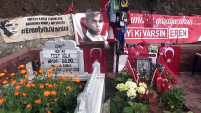 teroristler - Şehit Eren Bülbül'ün annesi Ayşe Bülbül: 'Bir nebze de olsa içim rahatladı' - TRABZON Videosu