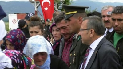  Şehit Uzman Çavuş Aktaş'ın cenazesi memleketi Tokat'a getirildi 