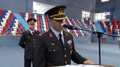  Zonguldak'ta 371. kısa dönem jandarma erler törenle yemin etti 