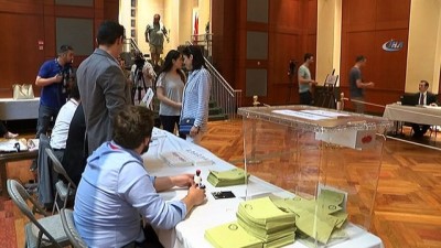  ABD’deki Türk vatandaşları sandığa gitmeye başladı 