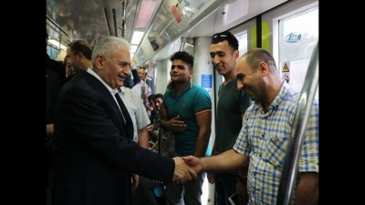  Başbakan Yıldırım'dan vatandaşlara pazar sürprizi