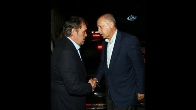  - Cumhurbaşkanı Erdoğan’dan Demirören ailesine taziye ziyareti