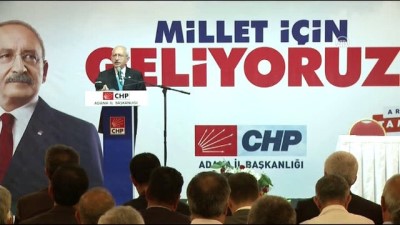 Kılıçdaroğlu: “Çiftçiyi kazanmak istiyoruz” - ADANA 