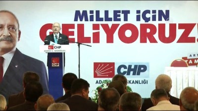 Kılıçdaroğlu: “Siyaset halka hizmet etme aracıdır” - ADANA 